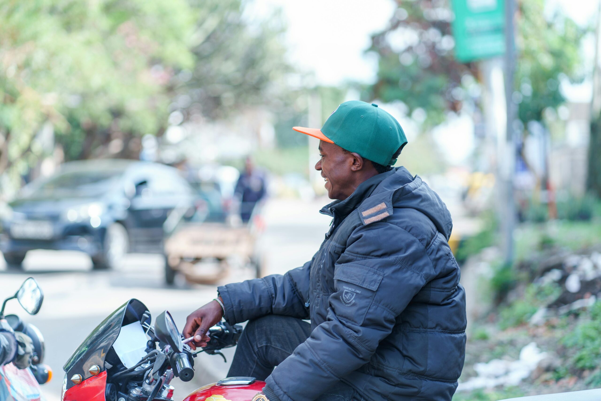 Photo by Dennis Magati: https://www.pexels.com/photo/smiling-man-in-jacket-16556736/